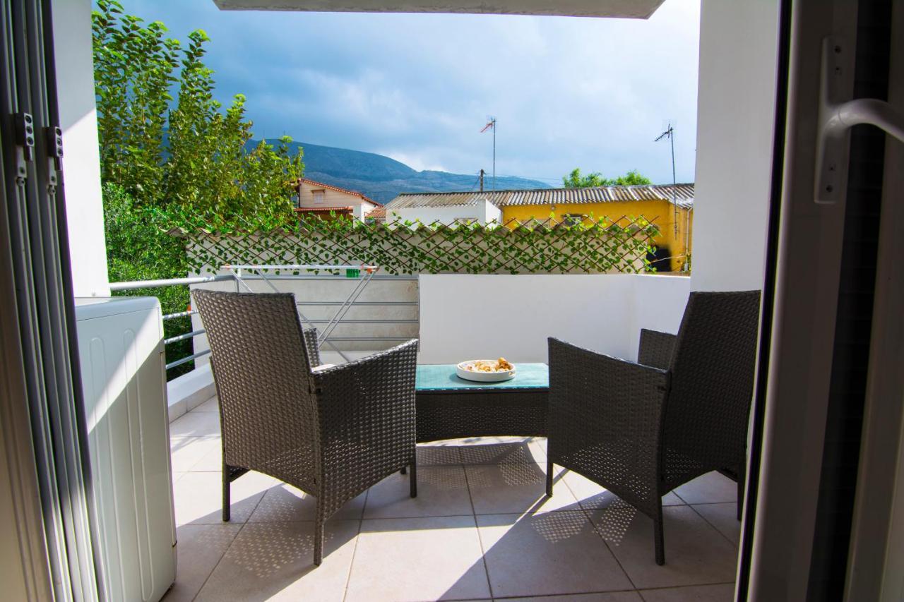 Erofili Apartments Soúda Eksteriør bilde